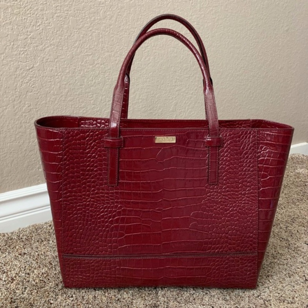 Kate Spade Large Riverside Street Leather Tote